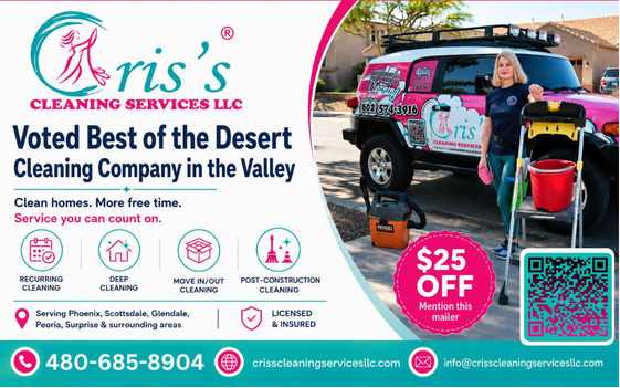 Criss Cleaning Services Spotlight advertisement