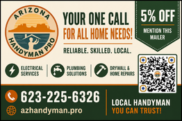 Arizona Handyman Pro Spotlight advertisement