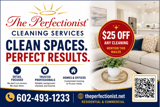 The Perfectionist Cleaning Services Spotlight advertisement