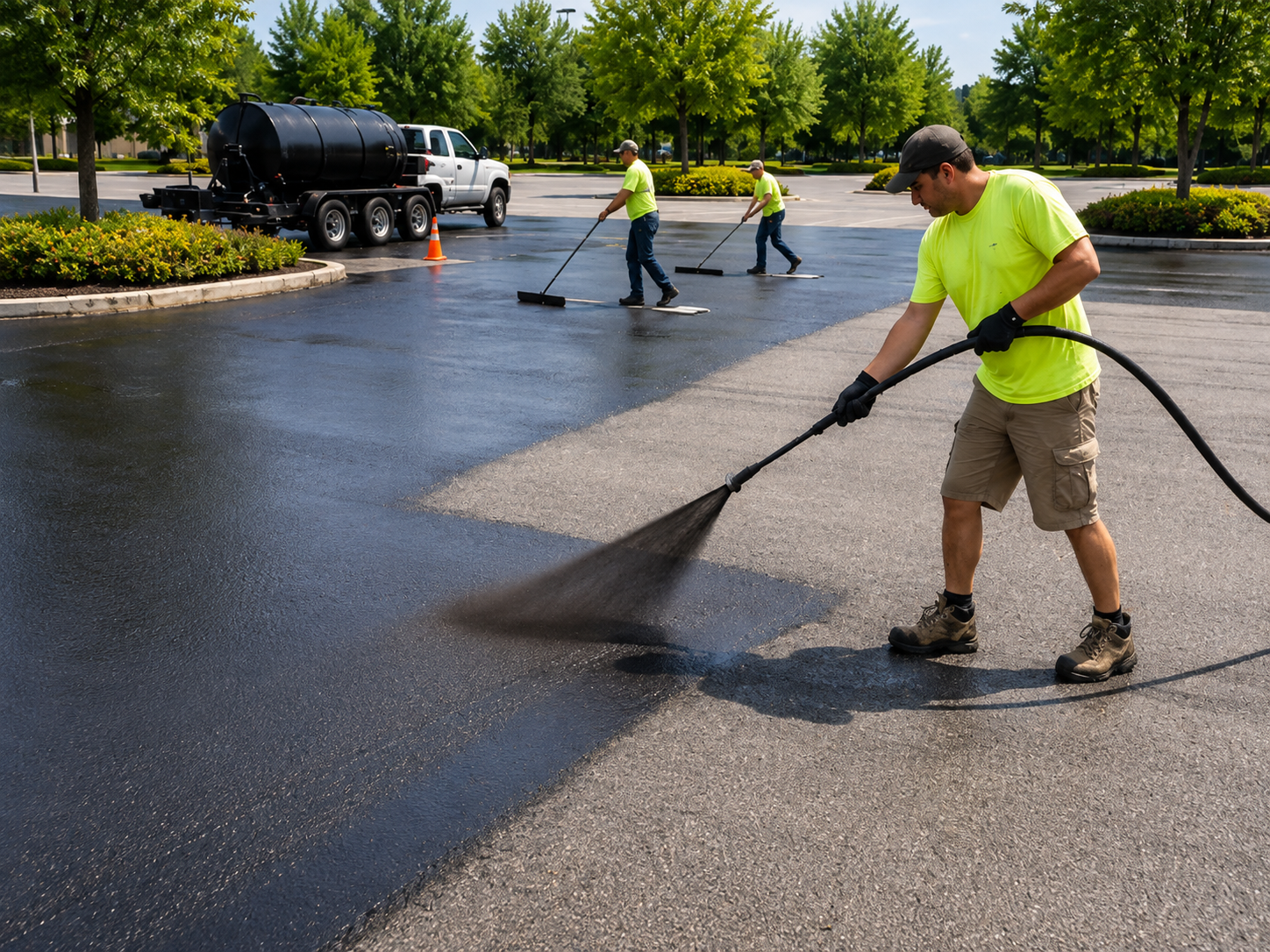 Asphalt Sealcoating in Jacksonville