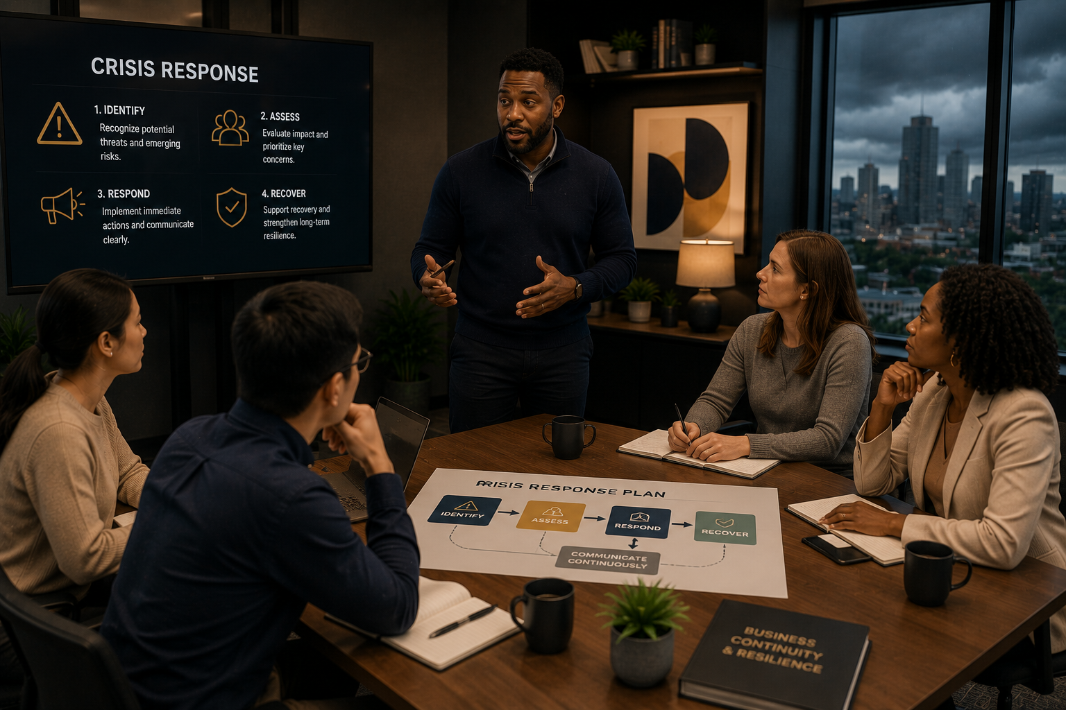 Crisis Response and Organizational Resilience