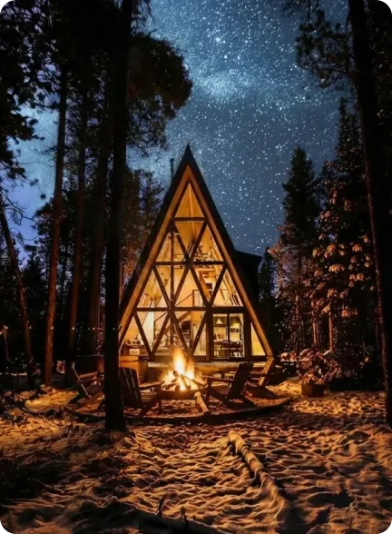 Stargazing from bed