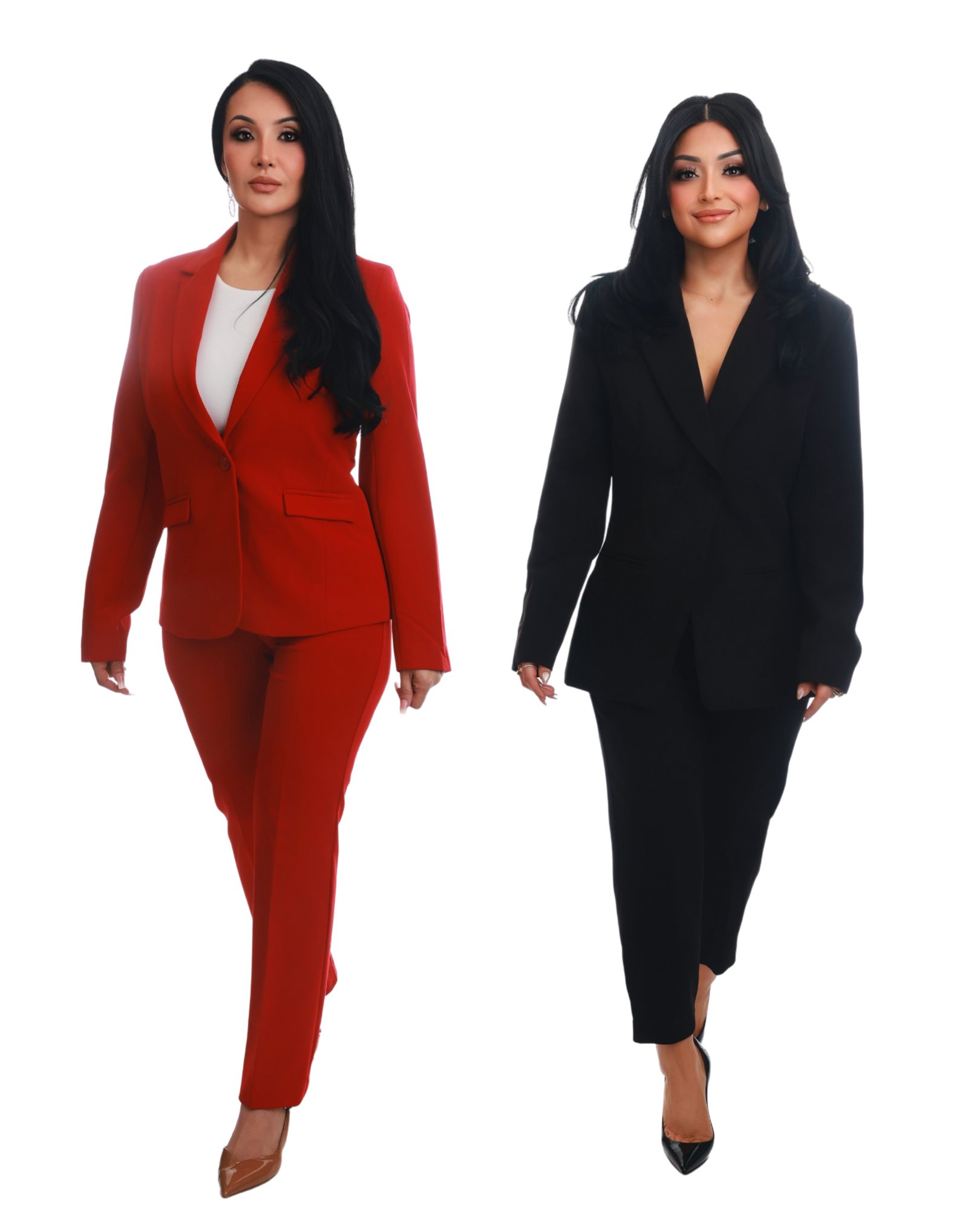 Kelly and Kendall walking together