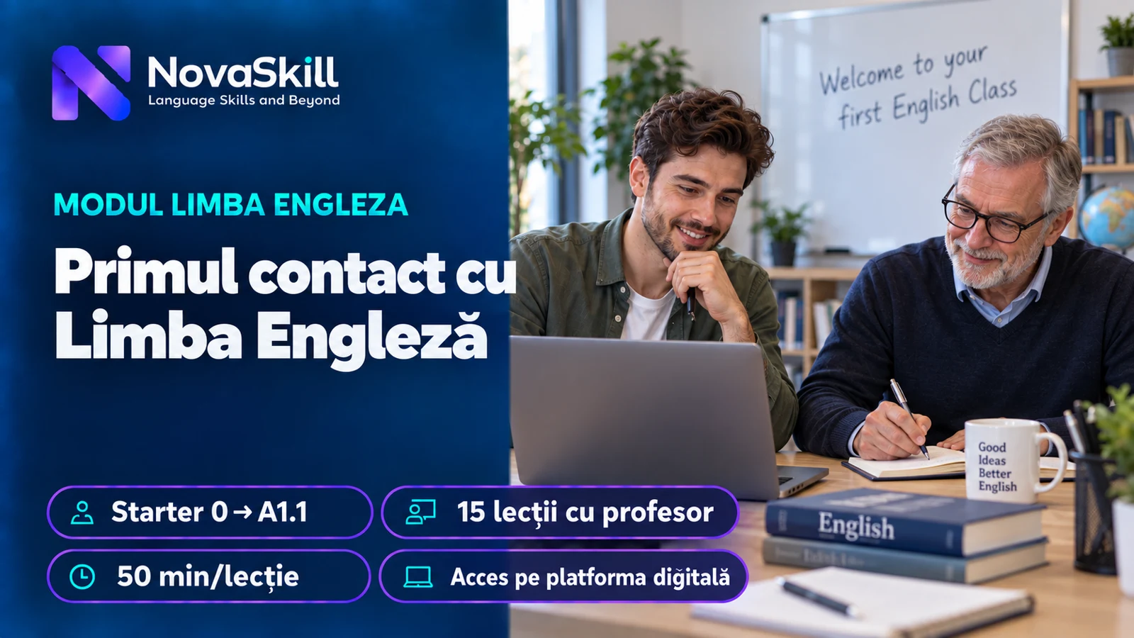 Primul contact cu limba engleză, Pre-A1