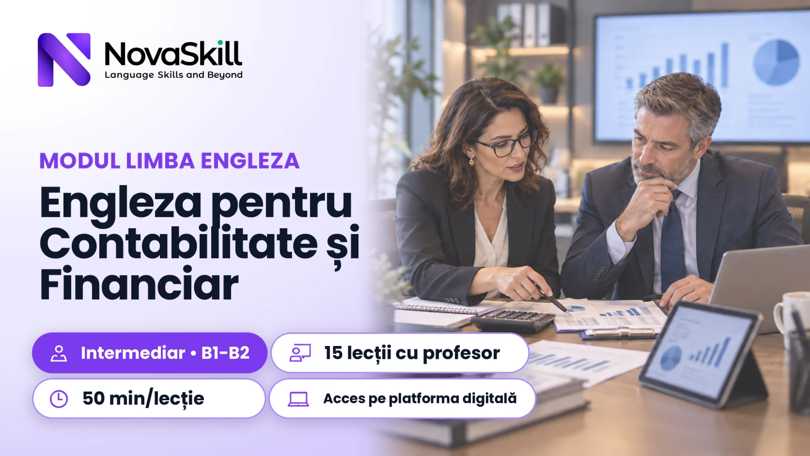 Engleză pentru Contabilitate și Financiar, B1–B2