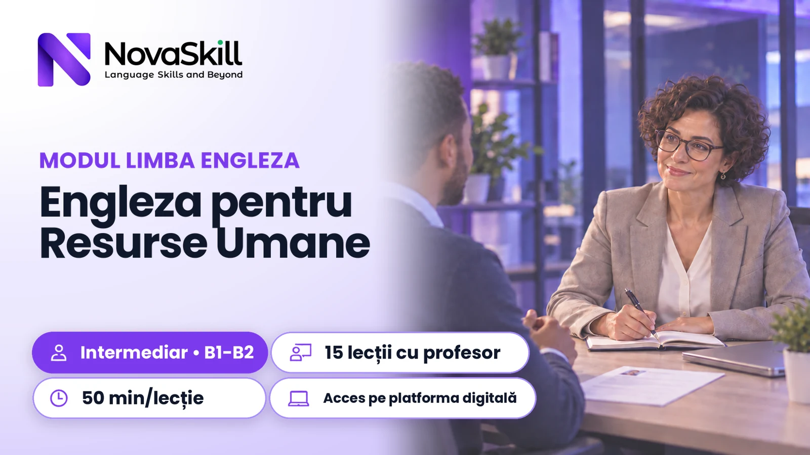 Engleză pentru Resurse Umane, B1–B2