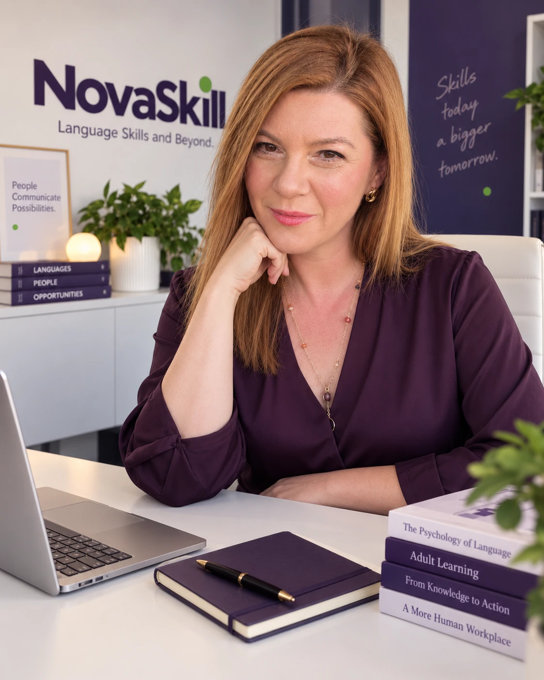 Sasha Moldovan, fondatoarea NovaSkill