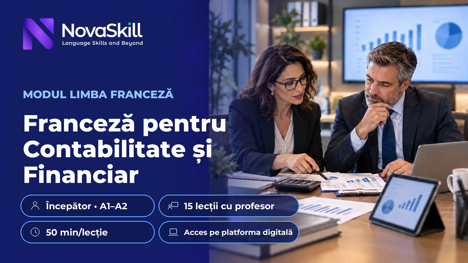 Franceză pentru Contabilitate și Financiar, A1–A2
