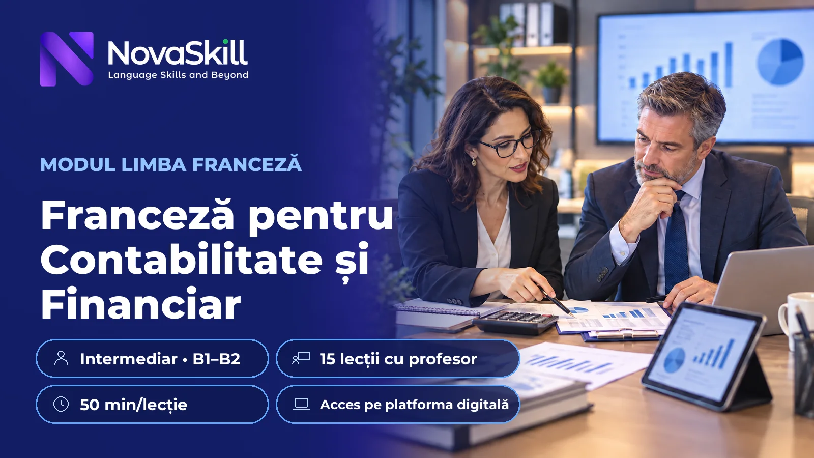 Franceză pentru Contabilitate și Financiar, B1–B2