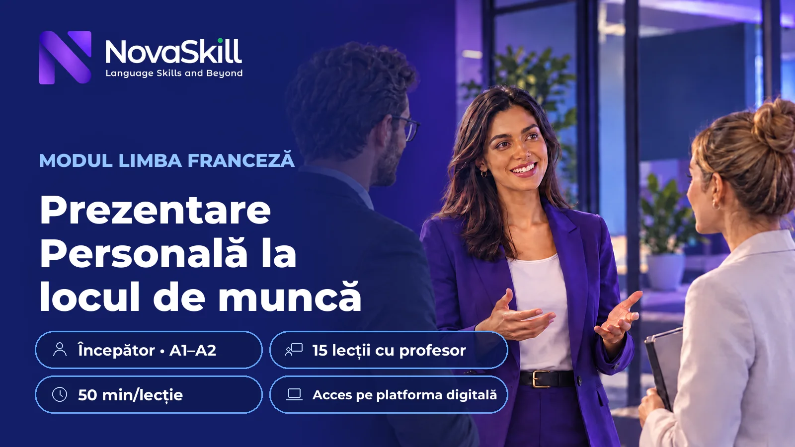 Prezentare personală la locul de muncă, A1–A2