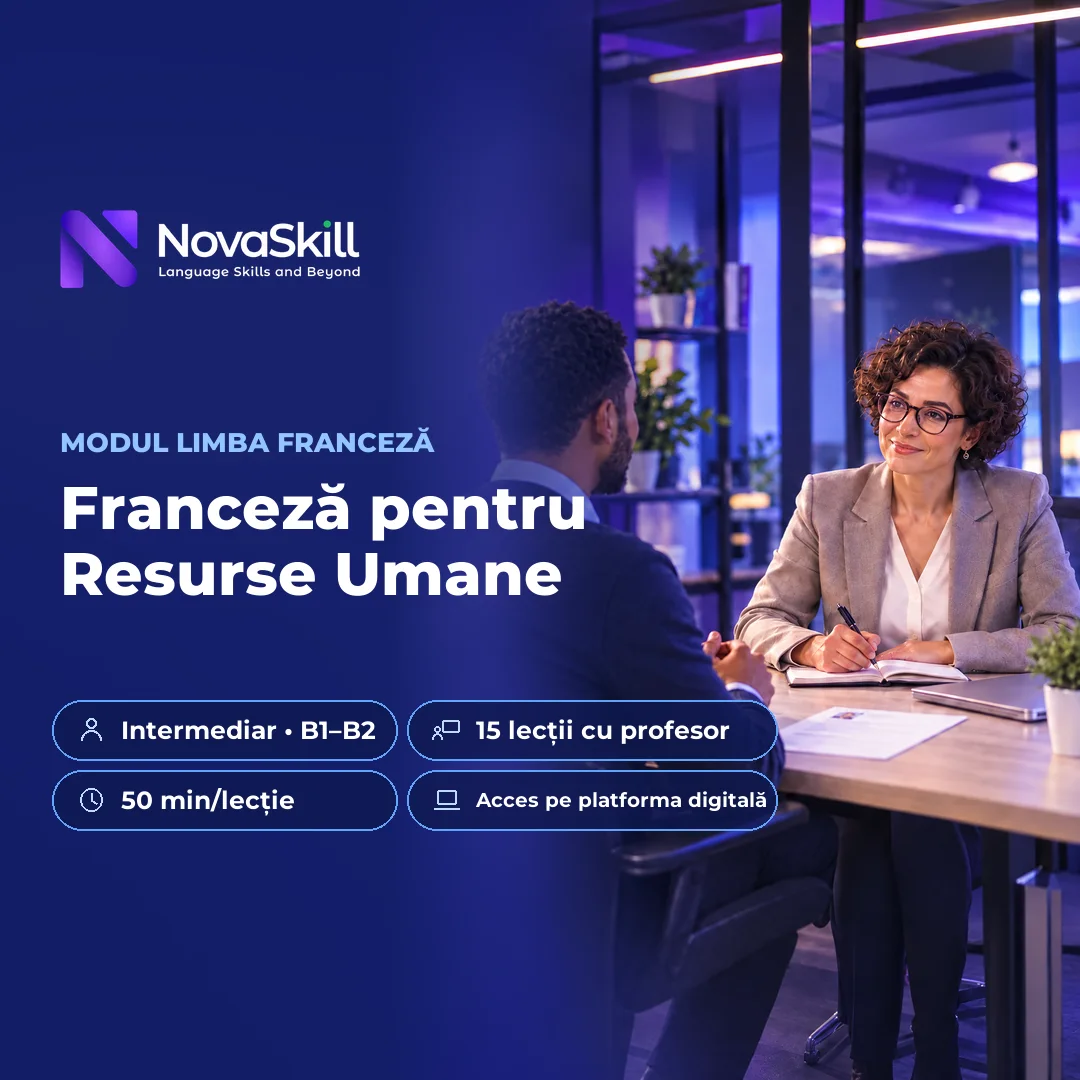 Coperta modulului Franceză pentru Resurse Umane, nivel B1–B2