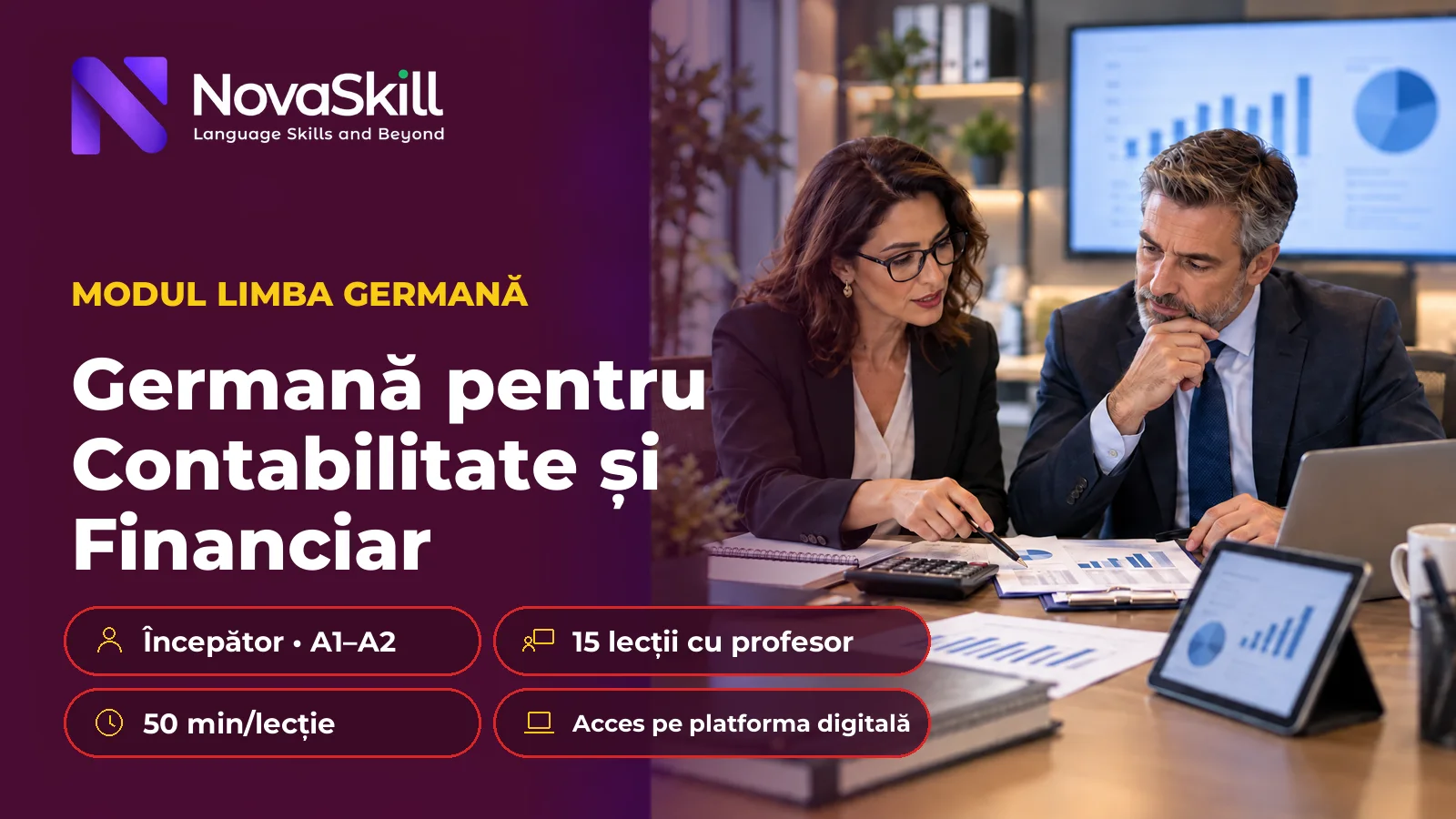 Germană pentru Contabilitate și Financiar, A1–A2
