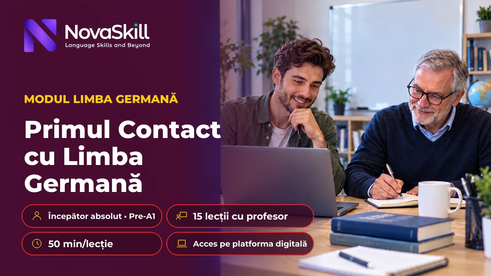 Primul contact cu limba germană, Pre-A1