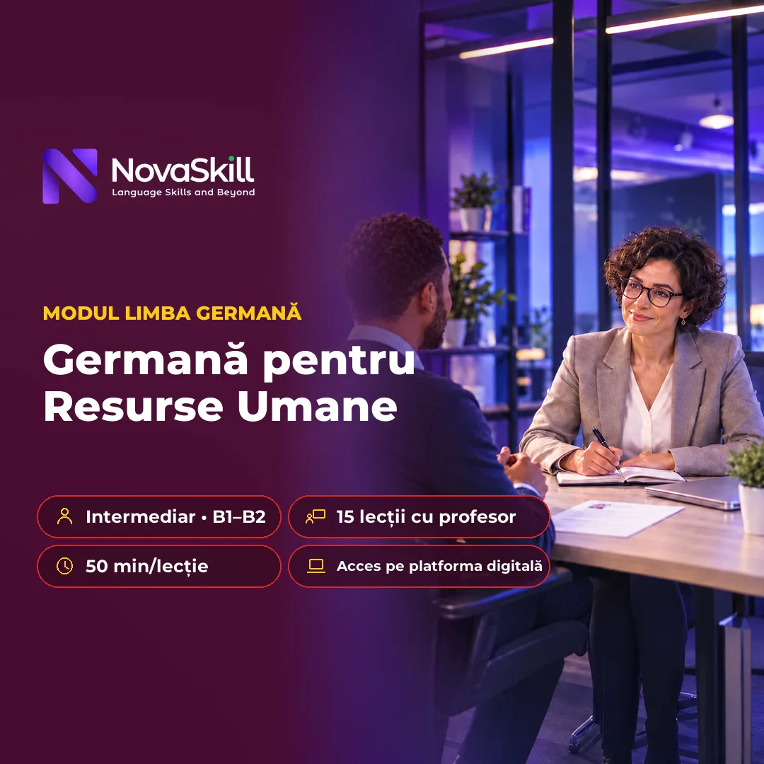 Coperta modulului Germană pentru Resurse Umane, nivel B1–B2