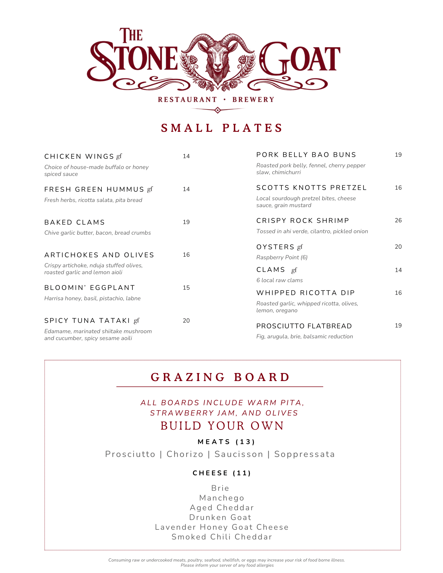 Menu Page 2