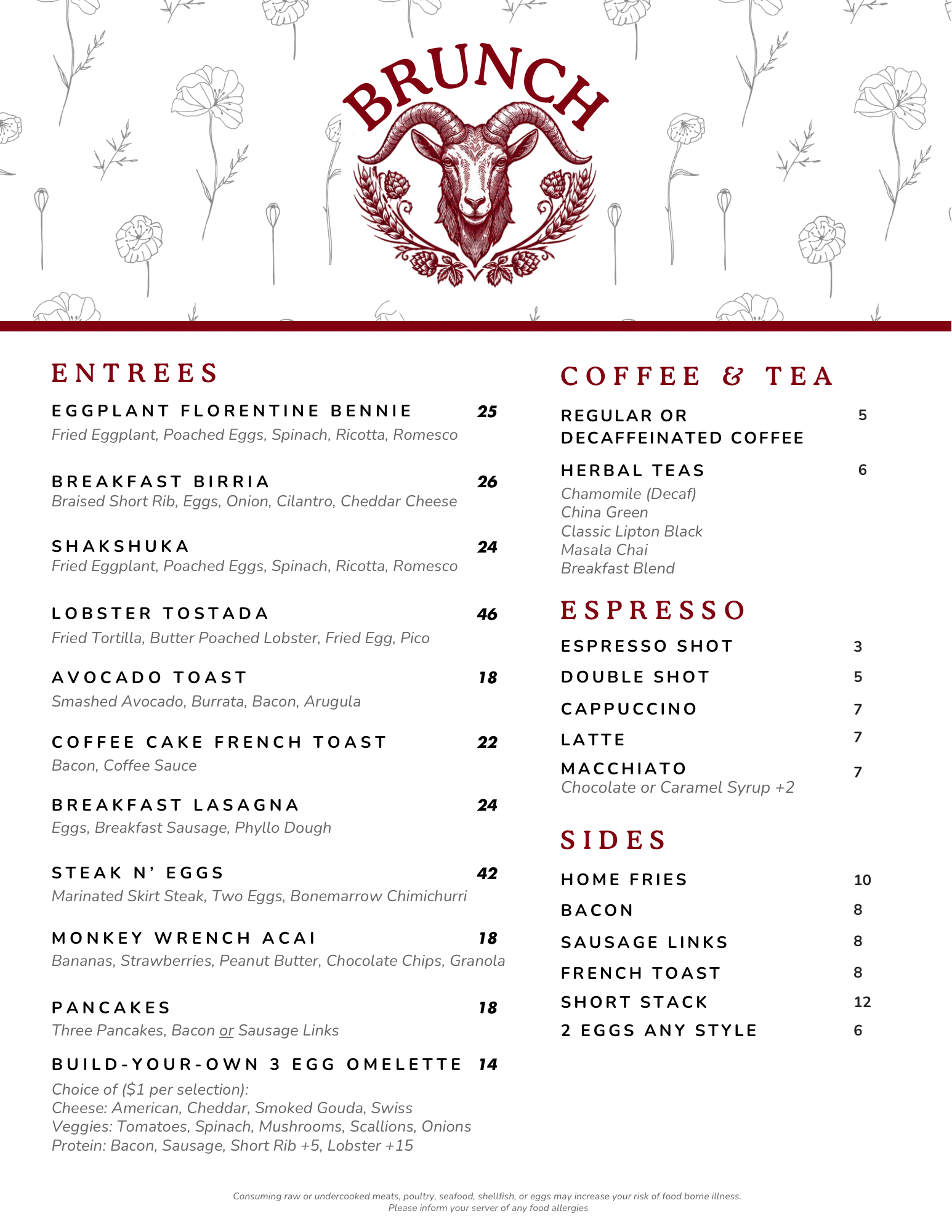 Menu Page 4