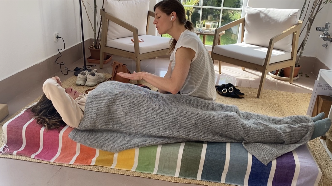 Katrin Klingenberg bei der Arbeit