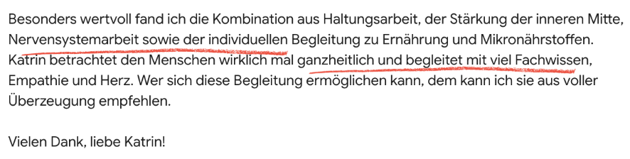 Kundenstimme