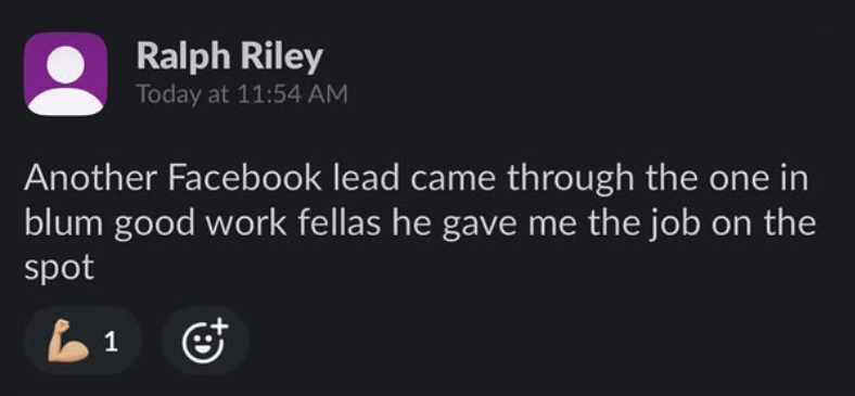 Google review for Intellimark from Ralph Riley