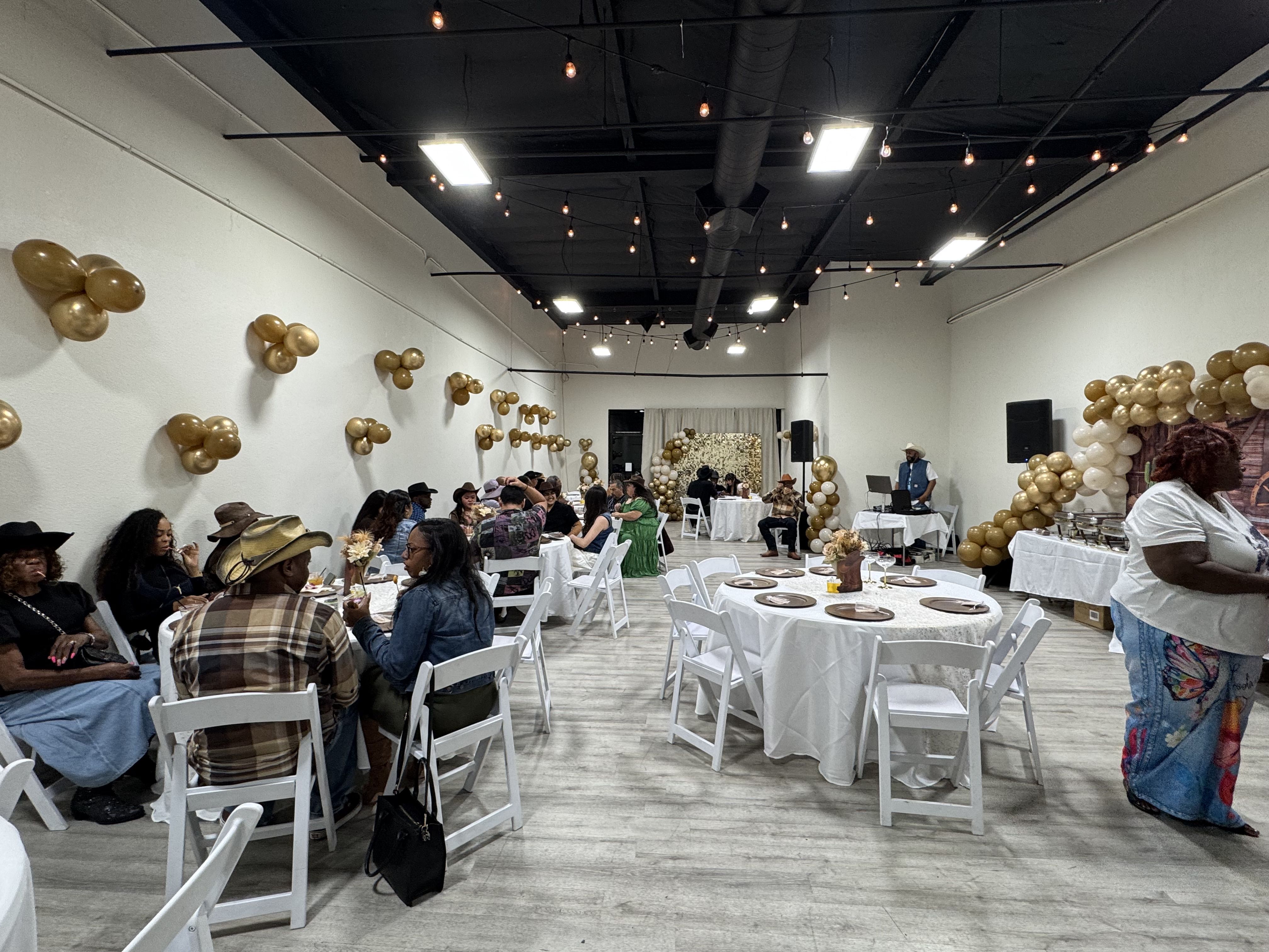 Sage Event Place styled for a private gathering