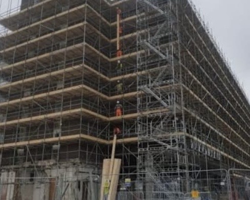 commercial industrial scaffolding