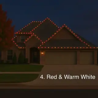 Red and Warm White