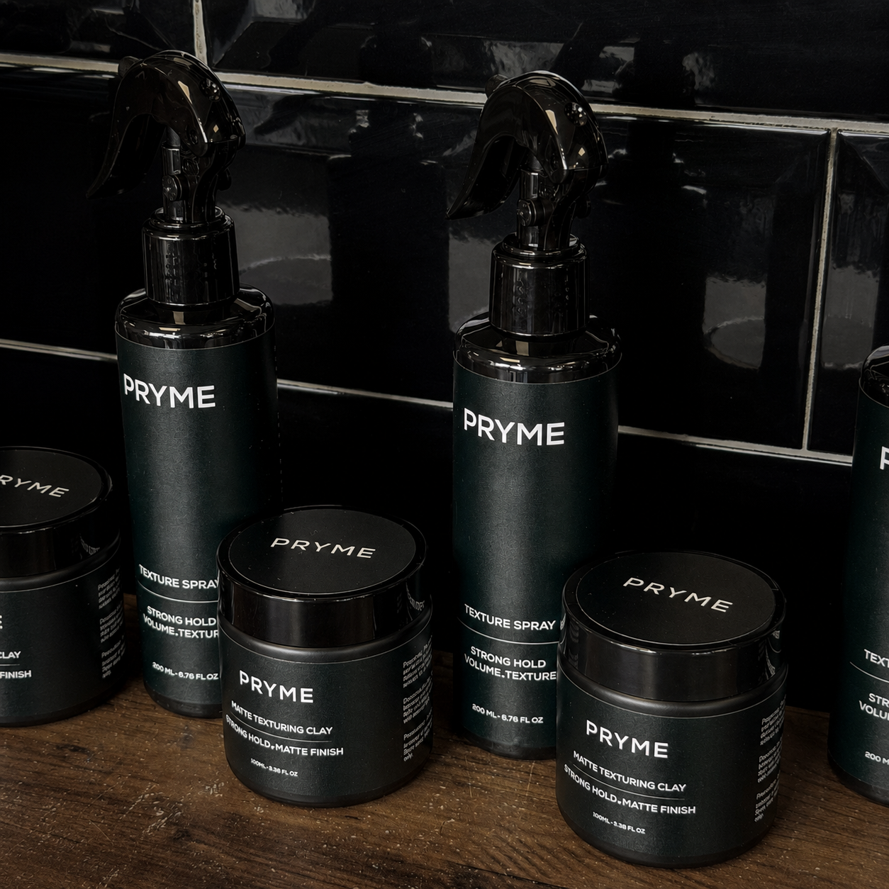 Pryme — Texture Spray & Matte Texturing Clay