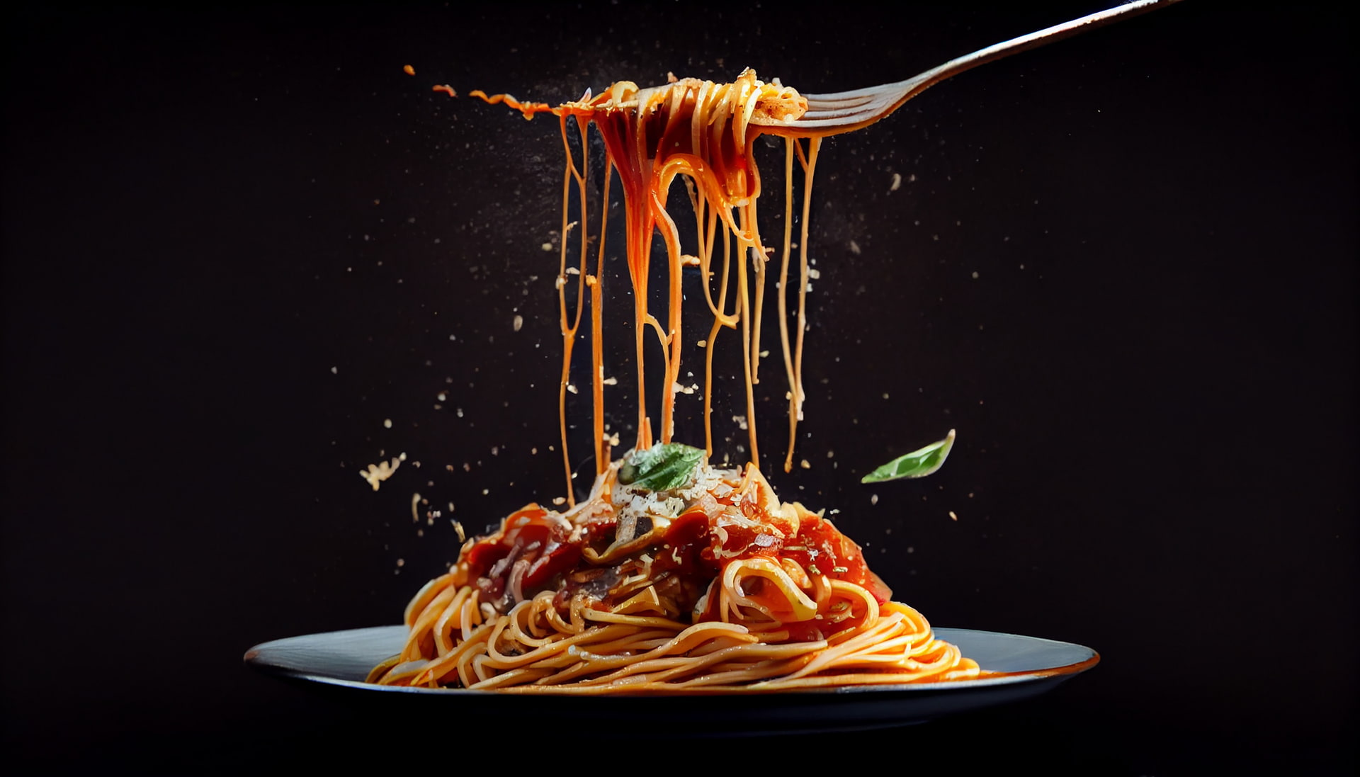 Authentic Italian dish at Mama Mia's