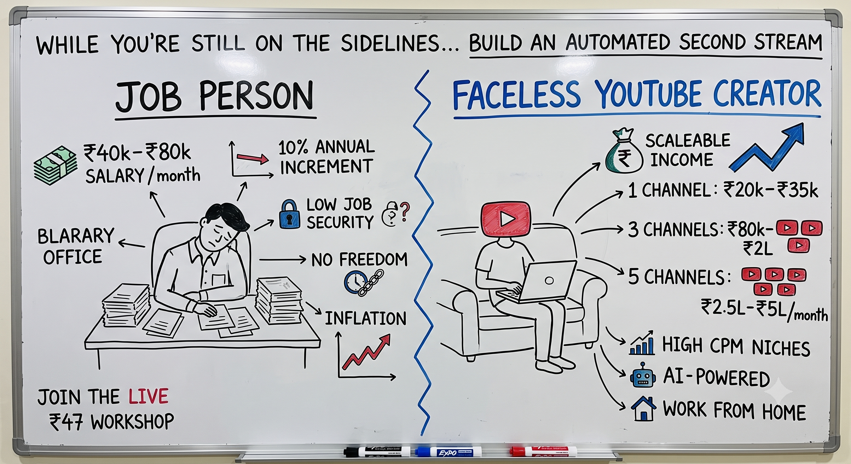 Build a Fully Automated YouTube Channel with Vijay Prince - ₹47 Handholding Workshop