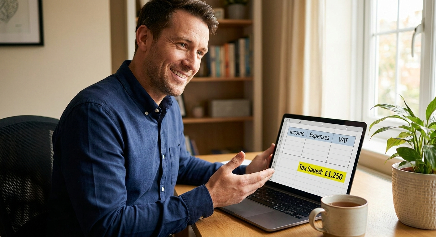 Luke Jackson AAT qualified bookkeeper providing bookkeeping services for small businesses and sole traders across the UK