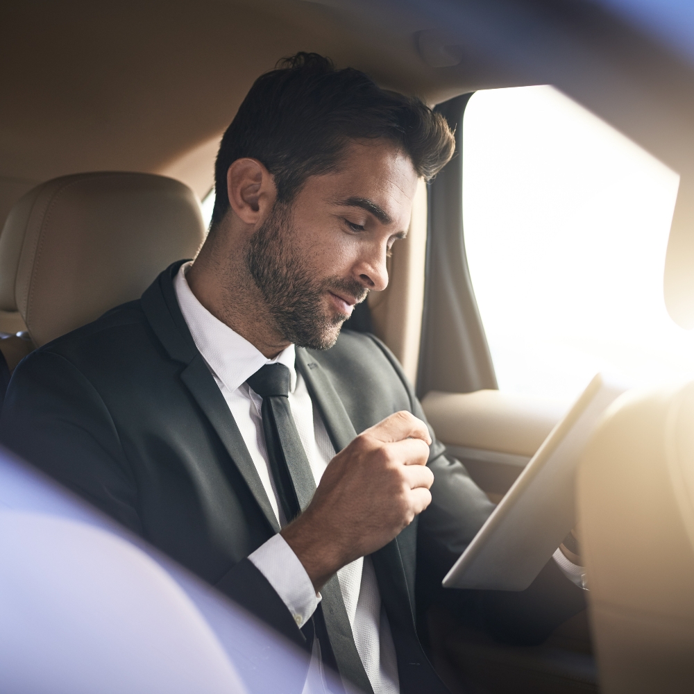 Corporate car service for business travelers