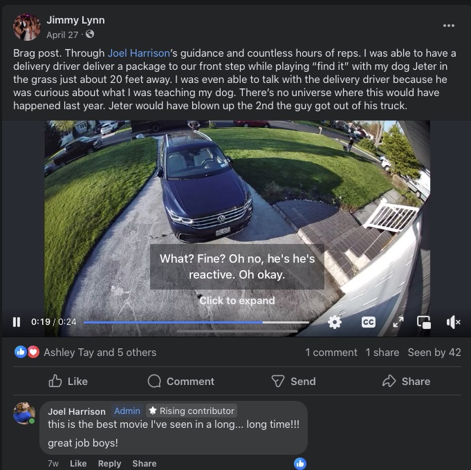 Jimmy shares how Jeter's training transformed their walks — Facebook success post