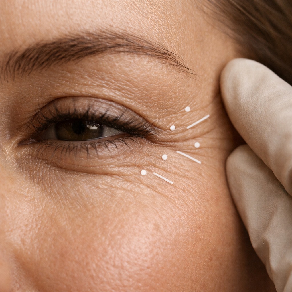 Wrinkle reduction treatment precision