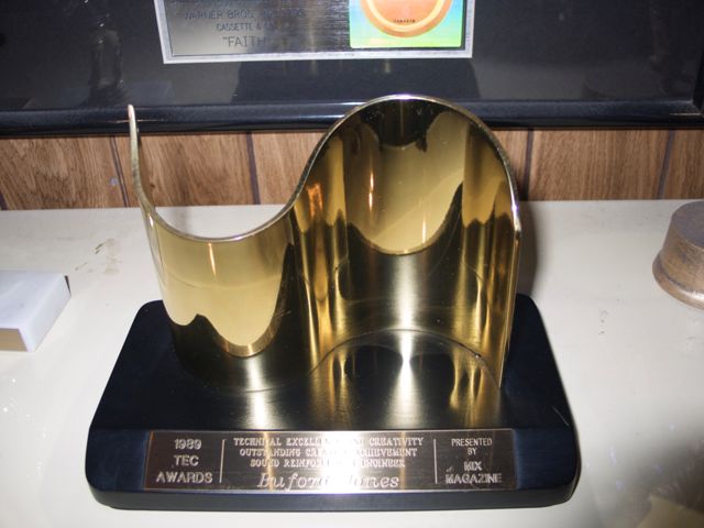Buford Jones's 1989 TEC Award