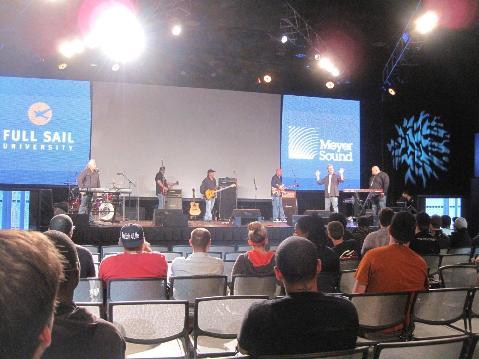 Buford Jones presenting at Full Sail University