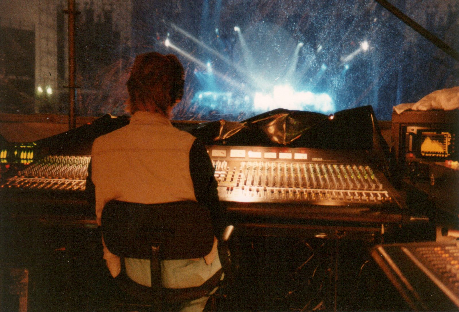 Front of house on the Pink Floyd tour