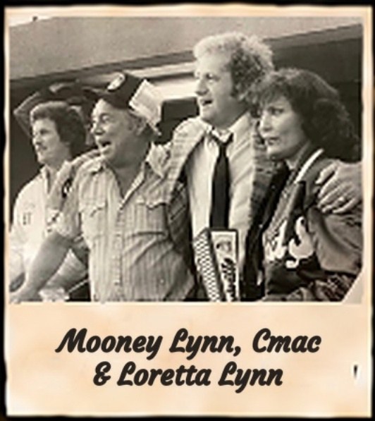 Mooney Lynn, Charlie Mac, and Loretta Lynn