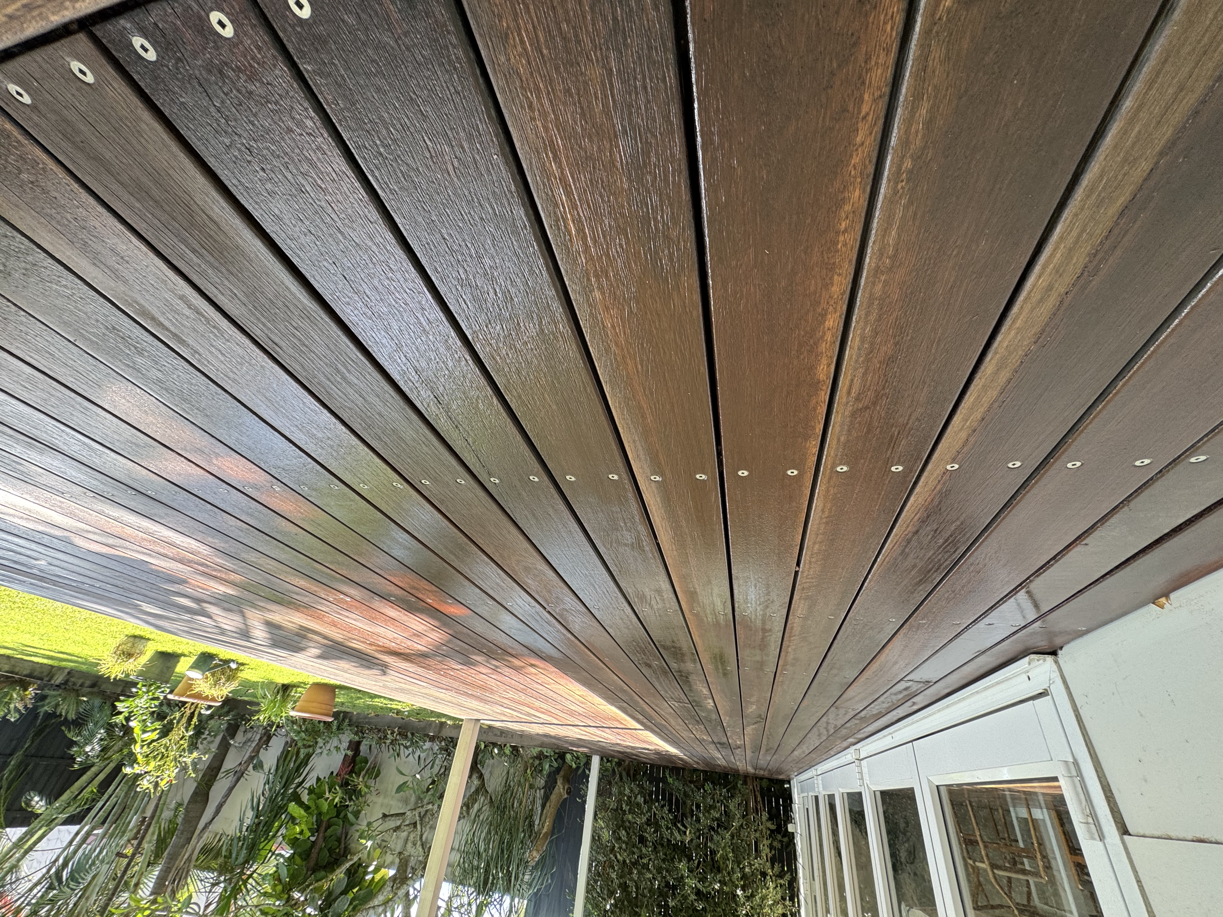 Traditional Oil finished deck