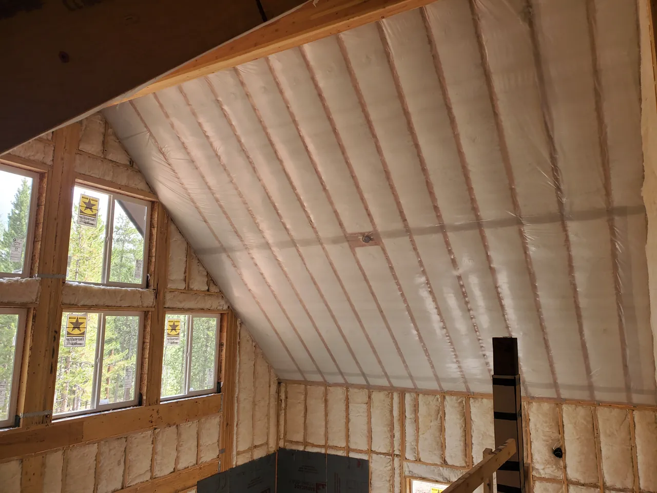 Blown In Blanket Fiber Glass Insulation image 1