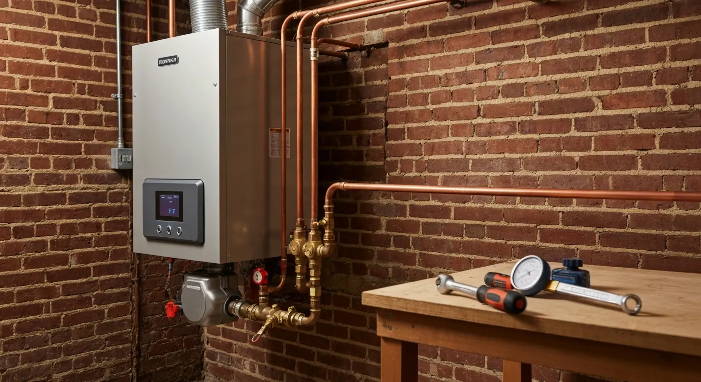 New HVAC system installation