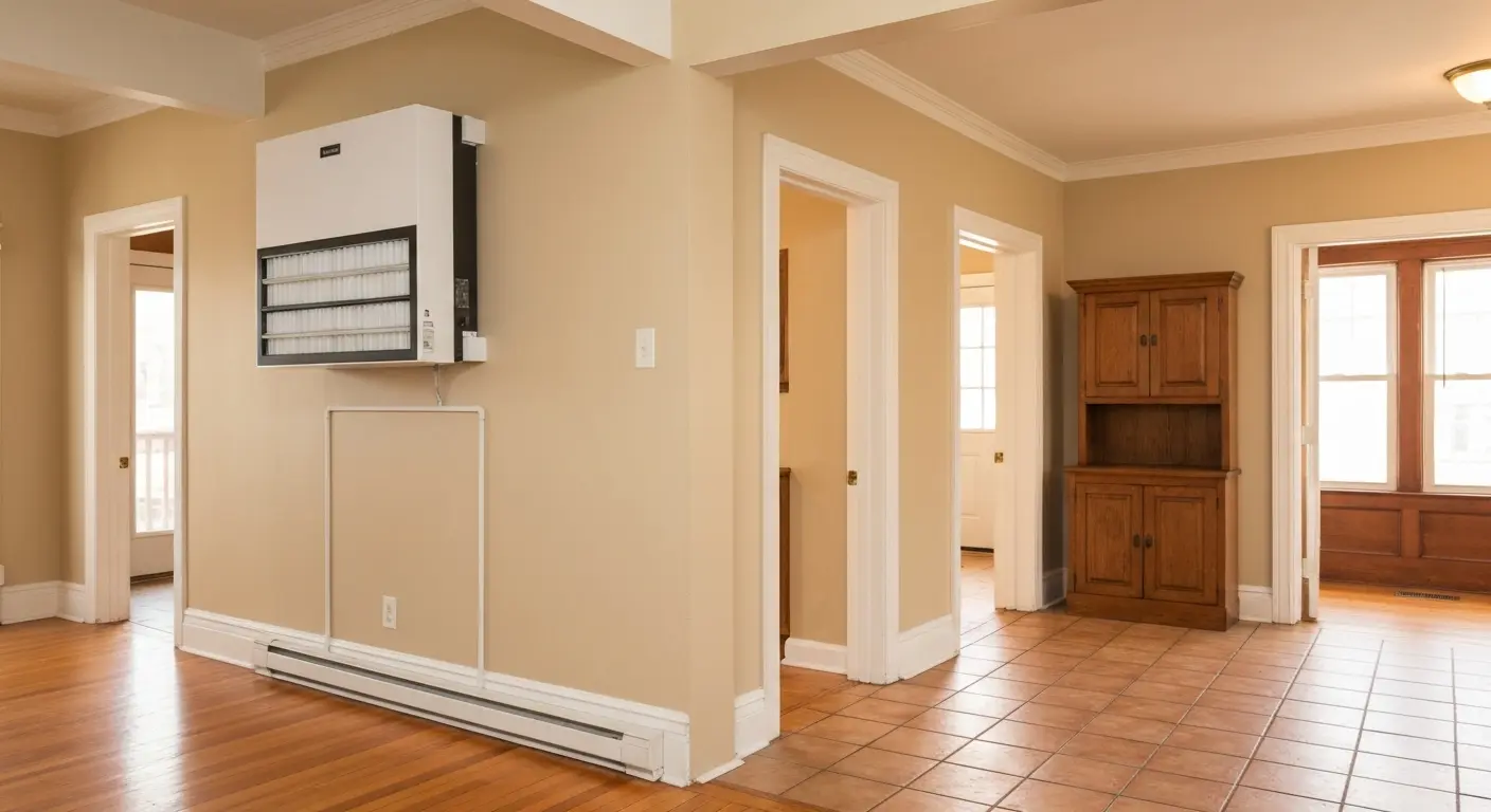 Air purification system installation