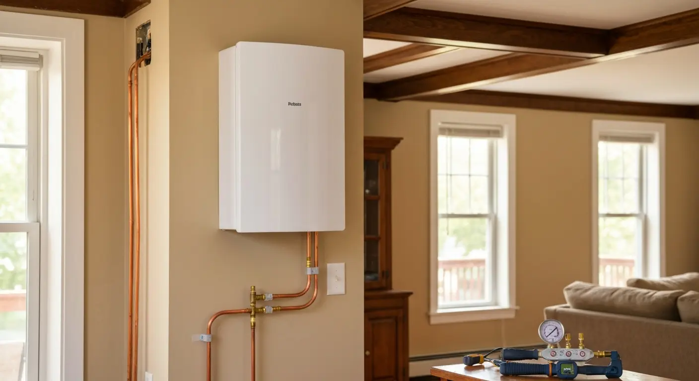 Ductless mini-split installation in Staten Island