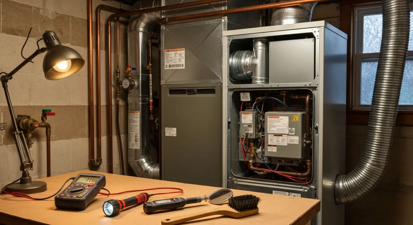 Fall furnace maintenance