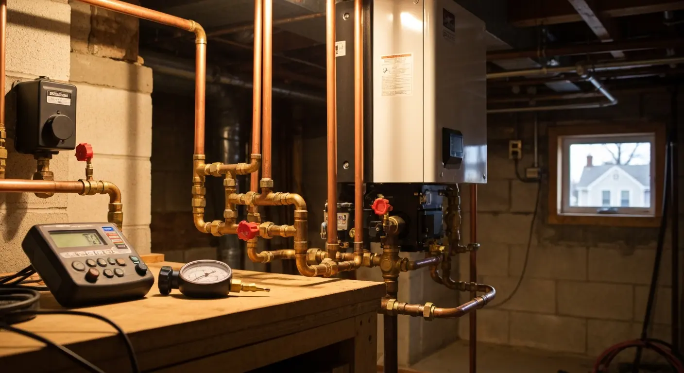 Heating system maintenance