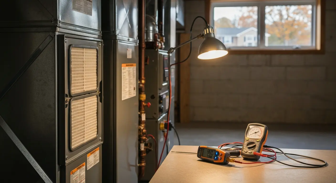 Furnace maintenance service