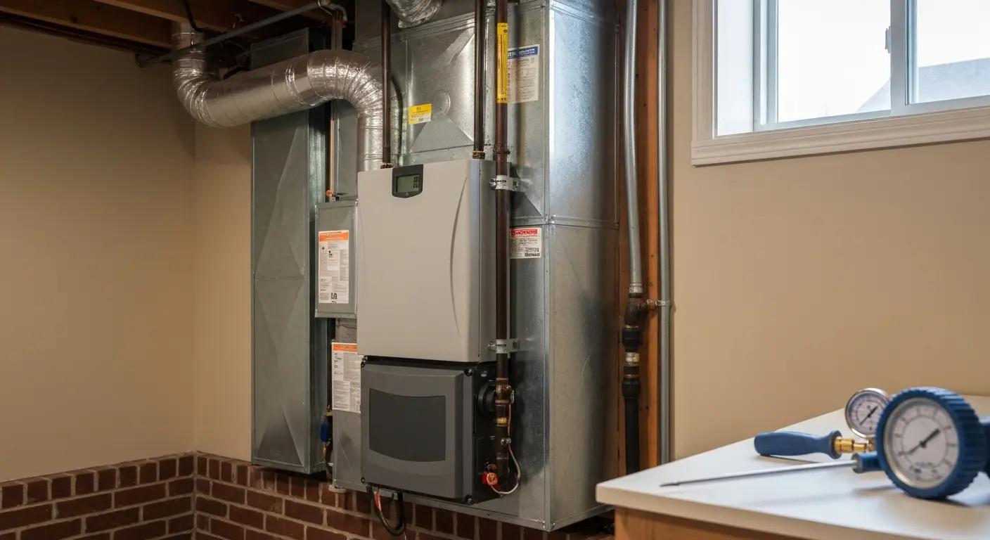 Furnace installation