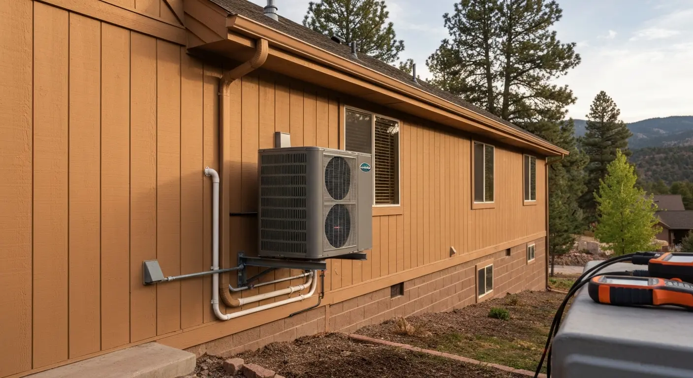 Heat pump upgrade project