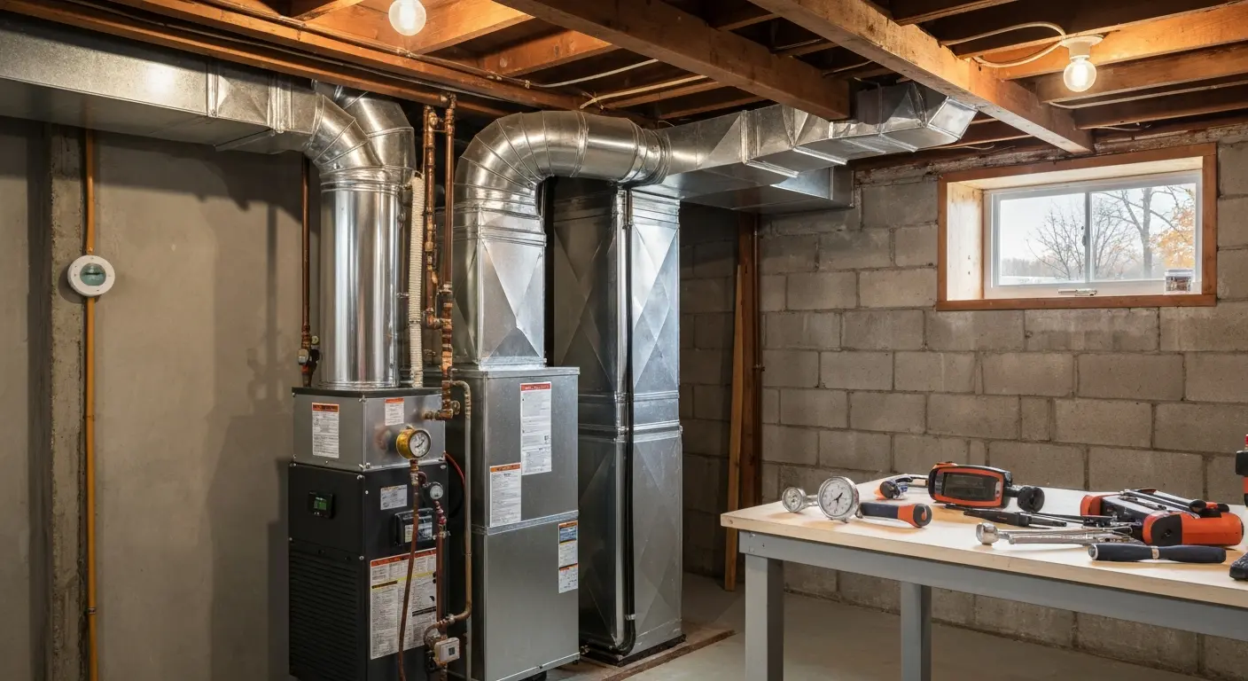 Heating system service