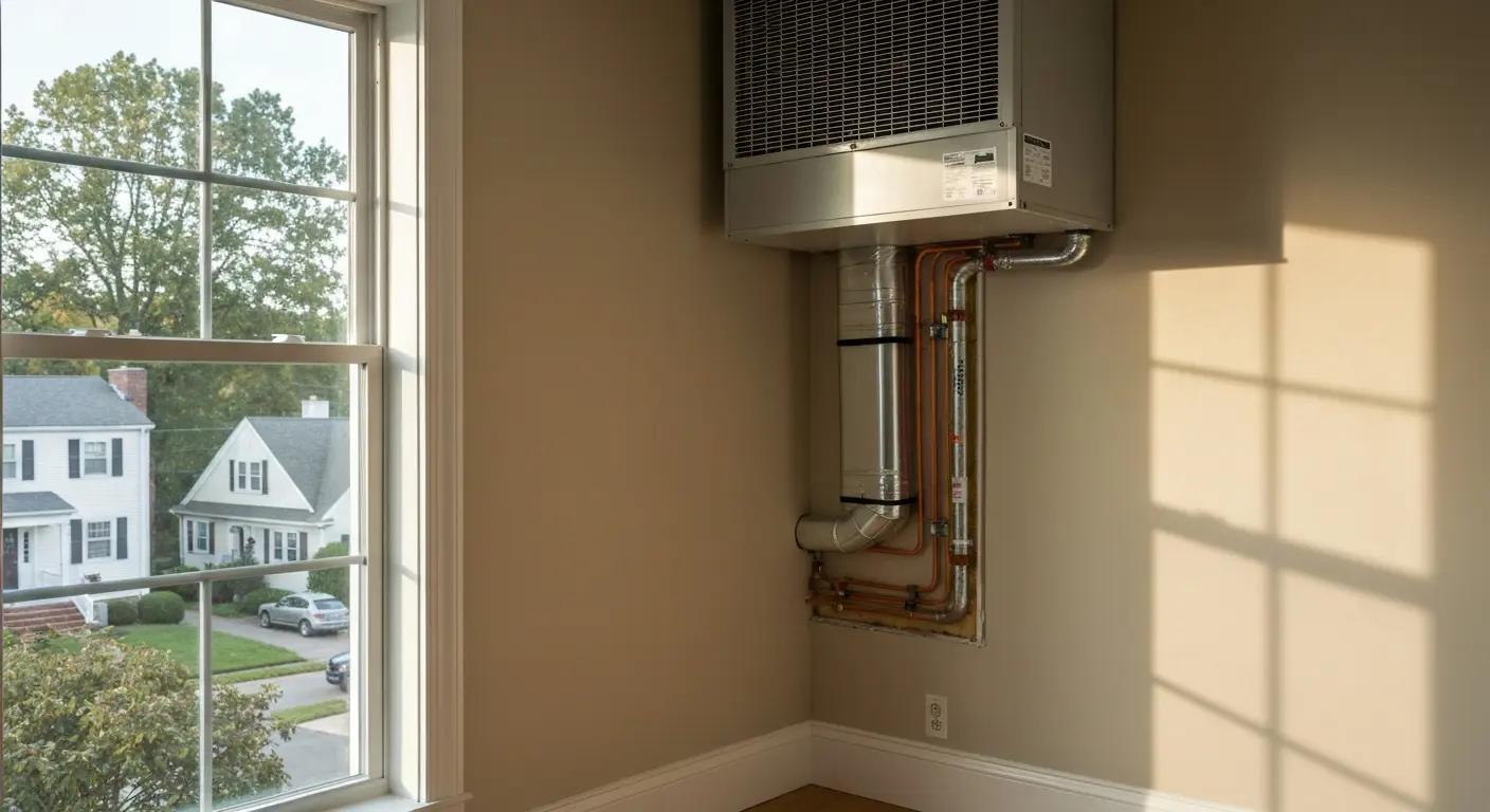 New HVAC system installation