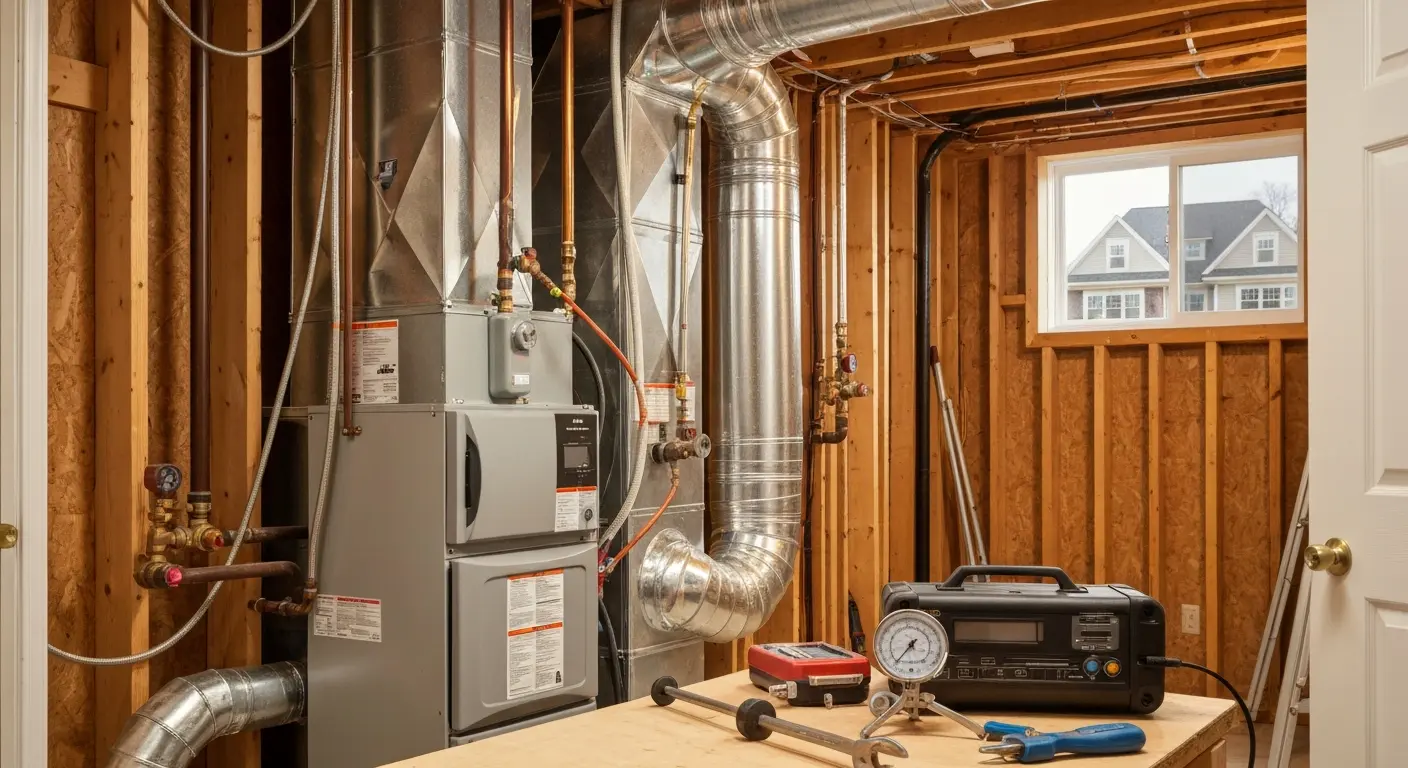 HVAC system installation